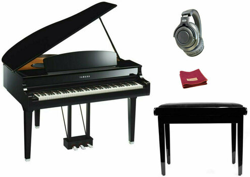 Digitale piano Yamaha CLP-695GP Polished Ebony SET Polished Ebony Digitale piano - 1