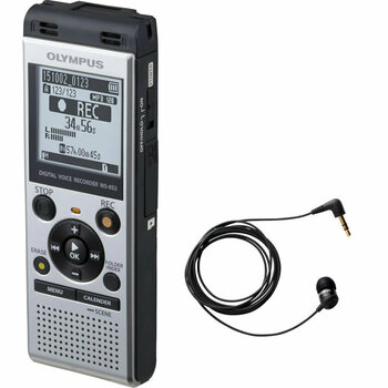 Portable Digital Recorder Olympus WS-852 w/ TP8 Silver - 1