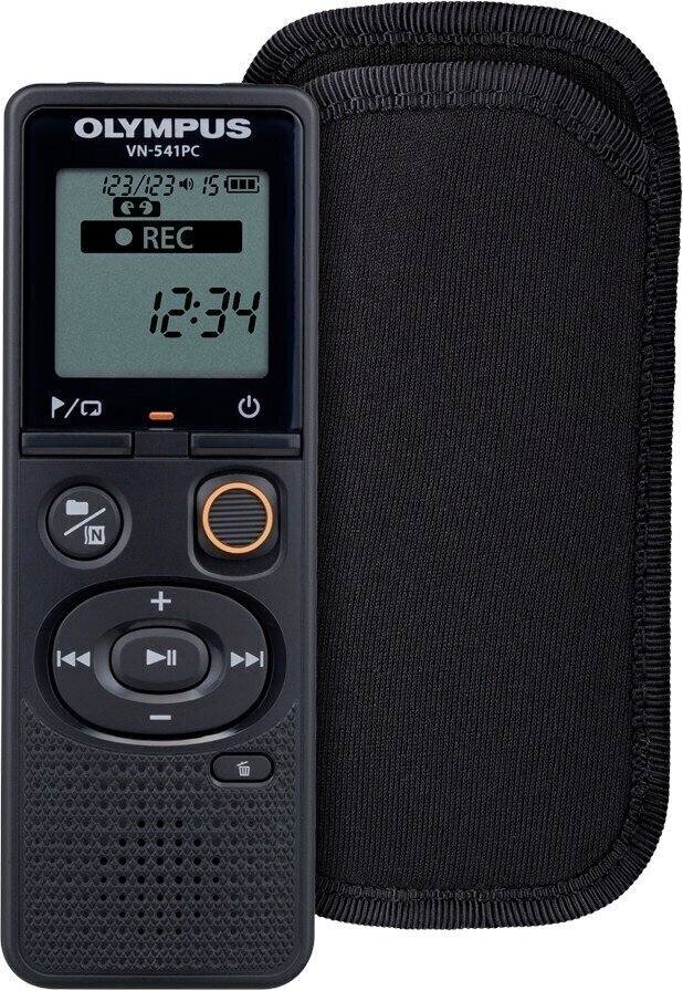 Draagbare digitale recorder Olympus VN-541PC w/ CS131 Zwart