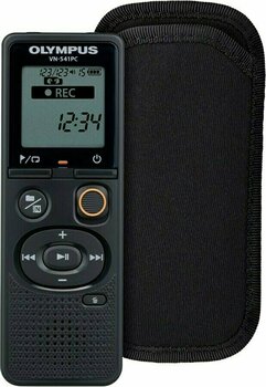 Portable Digital Recorder Olympus VN-541PC w/ CS131 Black - 1