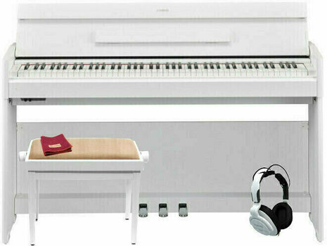 Piano numérique Yamaha YDP-S54WH White SET Blanc Piano numérique - 1