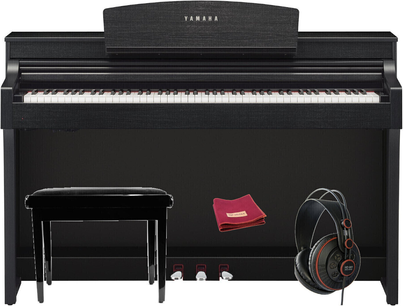 Digitaalinen piano Yamaha CSP-150B SET Musta Digitaalinen piano