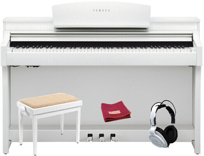 Piano numérique Yamaha CSP-150WH SET Blanc Piano numérique