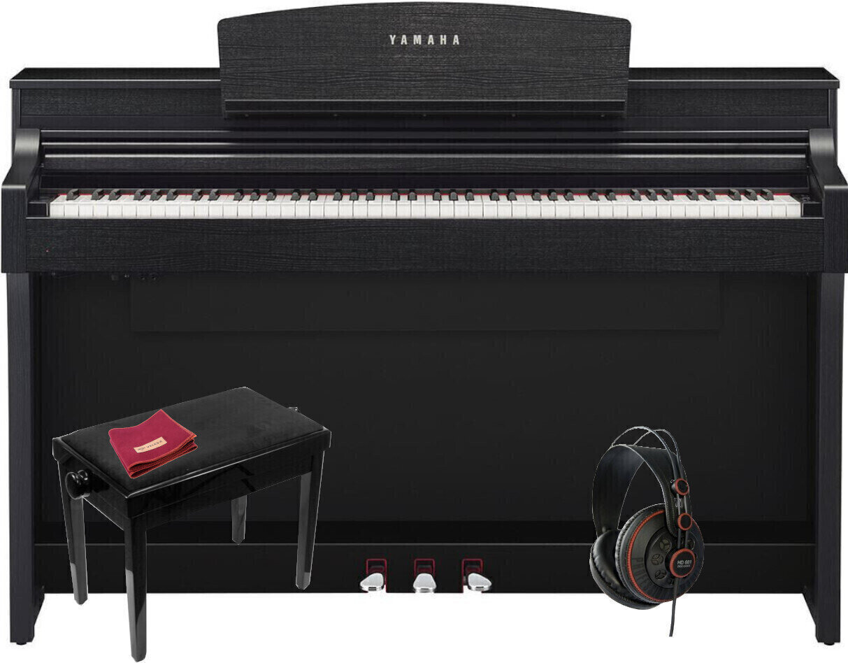 Piano numérique Yamaha CSP-170B SET Noir Piano numérique