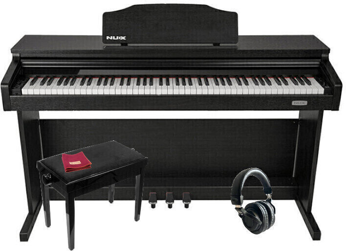 Ψηφιακό Πιάνο Nux WK-520 SET Τριανταφυλλιά Ψηφιακό Πιάνο