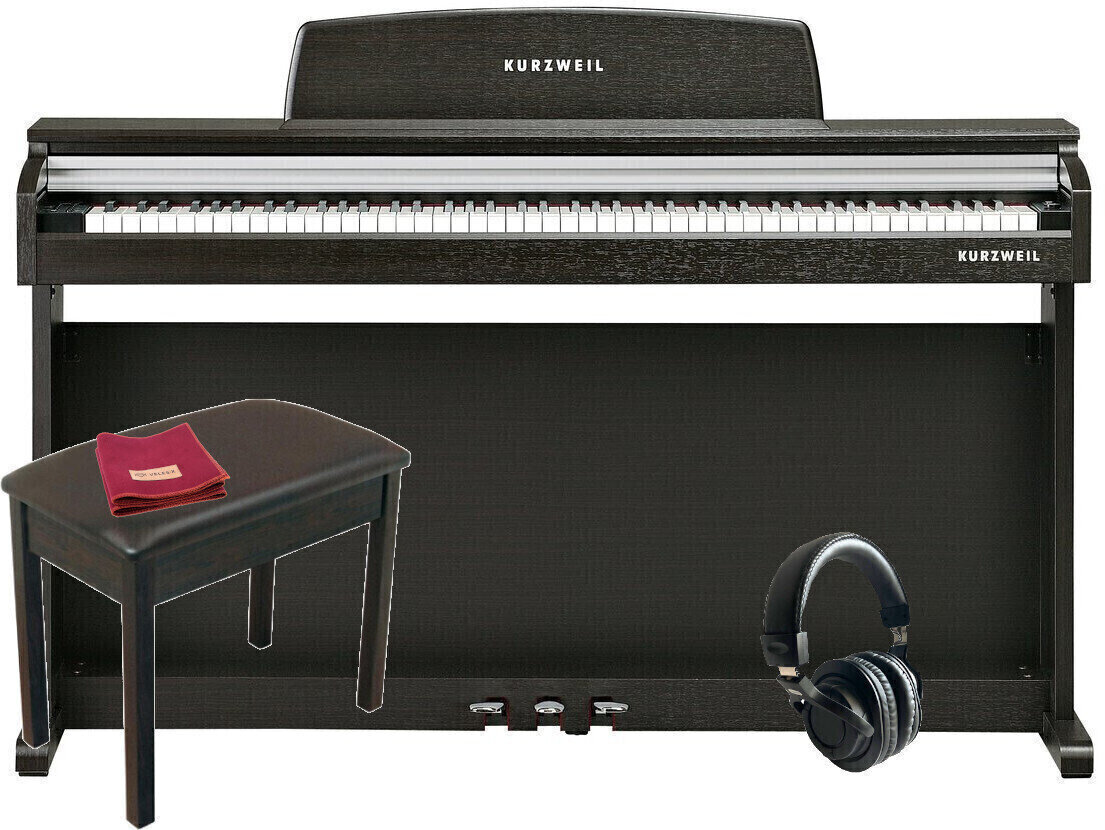 Kurzweil M210 Simulated Rosewood SET Simulated Rosewood Digitális zongora