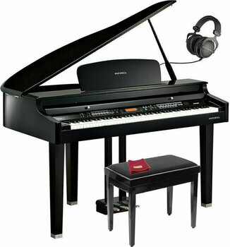Pianino cyfrowe Kurzweil MPG100 EP SET Polished Ebony Pianino cyfrowe - 1