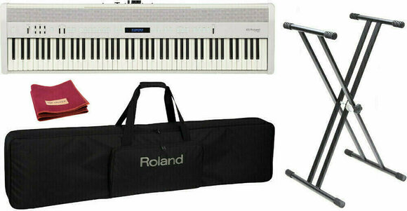 Színpadi zongora Roland FP-60 WH Stage SET Színpadi zongora - 1
