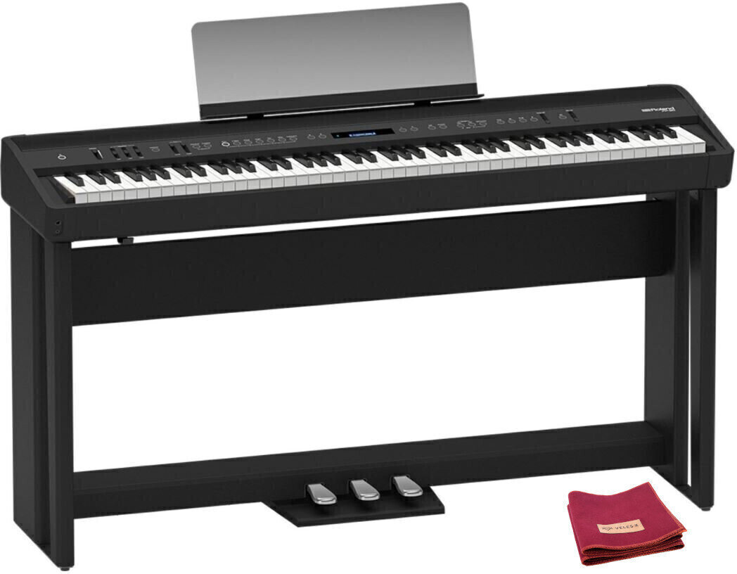 Színpadi zongora Roland FP-60 BK Compact SET Színpadi zongora