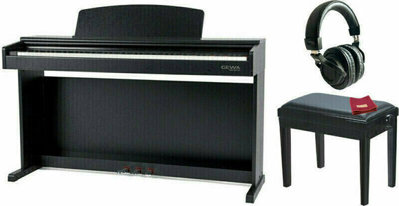 Digital Piano GEWA DP 300 G Black Matt SET Black Matt Digital Piano - 1