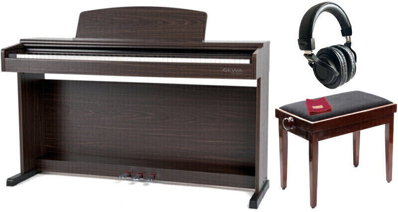 Piano numérique GEWA DP 300 G Rosewood SET Palissandre Piano numérique