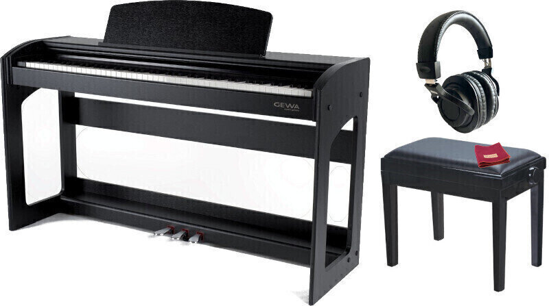 Digitaalinen piano GEWA DP 340 G Black Matt SET Black Matt Digitaalinen piano