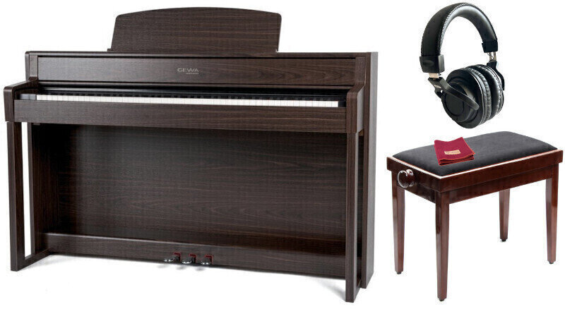 Digitaalinen piano GEWA UP 380 G Rosewood SET Ruusupuu Digitaalinen piano