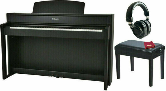 Piano digital GEWA UP 380 G WK Black Matt SET Black Matt Piano digital - 1