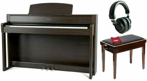 Digitální piano GEWA UP 380 G WK Rosewood SET Palisandr Digitální piano - 1