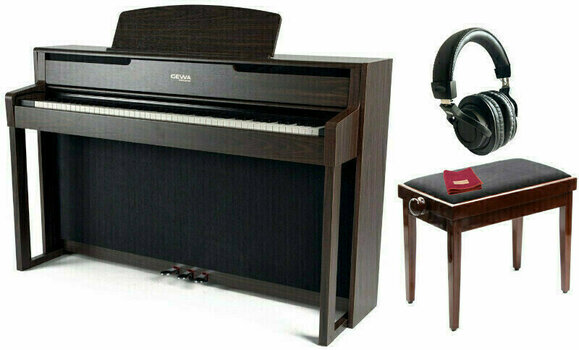 Digitaalinen piano GEWA UP 400 Rosewood SET Ruusupuu Digitaalinen piano - 1