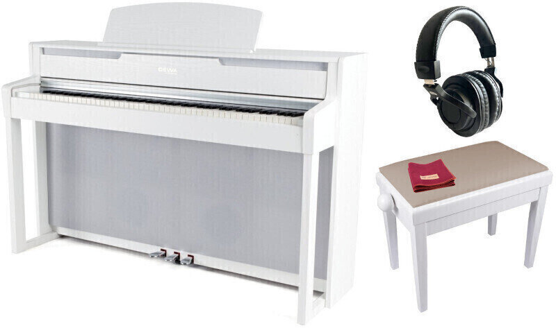 Digitaalinen piano GEWA UP 400 White Matt SET White Matt Digitaalinen piano