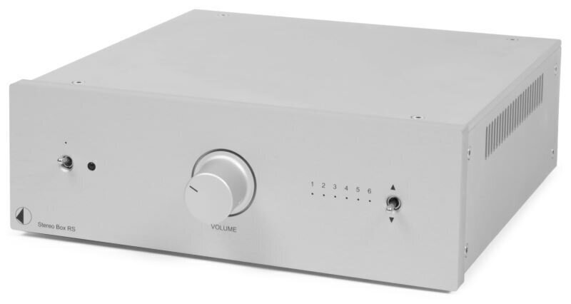 Amplificador integrado Hi-Fi Pro-Ject Stereo Box RS INT Silver