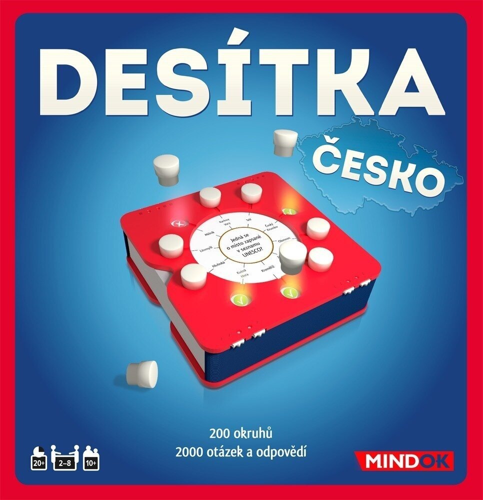 Επιτραπέζιο Παιχνίδι MindOk Desítka Česko