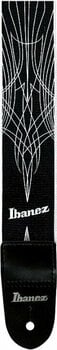 Textile guitar strap Ibanez GSD50-P13 Guitar Strap Pinstripe - 1