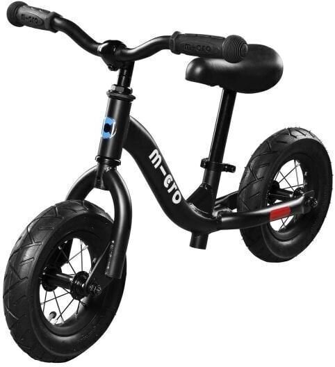 Bicicleta de equilíbrio Micro Balance Bike Black Bicicleta de equilíbrio