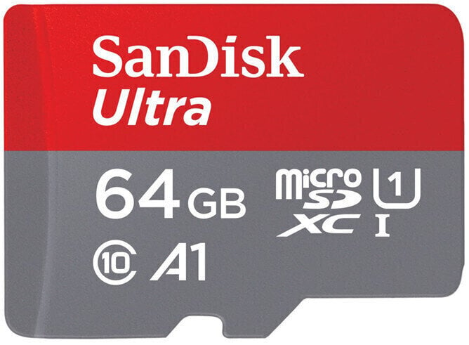 Memóriakártya SanDisk Ultra 64 GB SDSQUA4-064G-GN6MA Micro SDXC 64 GB Memóriakártya