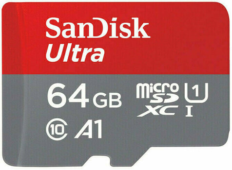 Minneskort SanDisk Ultra 64 GB SDSQUA4-064G-GN6MA Micro SDXC 64 GB Minneskort - 1