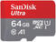 Hukommelseskort SanDisk Ultra 64 GB SDSQUA4-064G-GN6MA Micro SDXC 64 GB Hukommelseskort