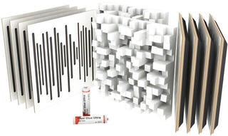 Chłonny panel z drewna Vicoustic VicStudio Matte White Chłonny panel z drewna