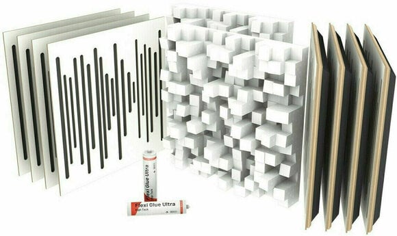 Panel de madera absorbente Vicoustic VicStudio Matte White - 1