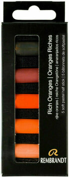 Suh pastel Rembrandt Soft Pastels Komplet suhih pastelov Rich Oranges 5 Kosov - 1