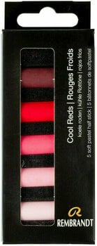 Trockenes Pastell Rembrandt Soft Pastels Trockenpastellset Cool Reds 5 Stück - 1