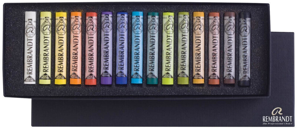 Suchý pastel Rembrandt Soft Pastels General Selection Starter Set Sada suchých pastelov 15 ks