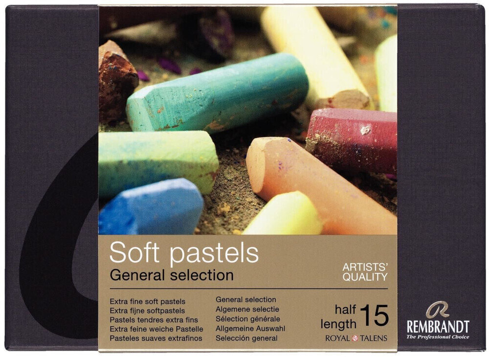Pastel uscat Rembrandt Soft Pastels Starter Set Set de pasteluri uscate Starter Set 15 buc.
