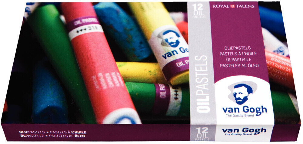 Pastel à l'huile Van Gogh Oil Pastel Starter Set Coffret de pastels à l'huile 12 pcs