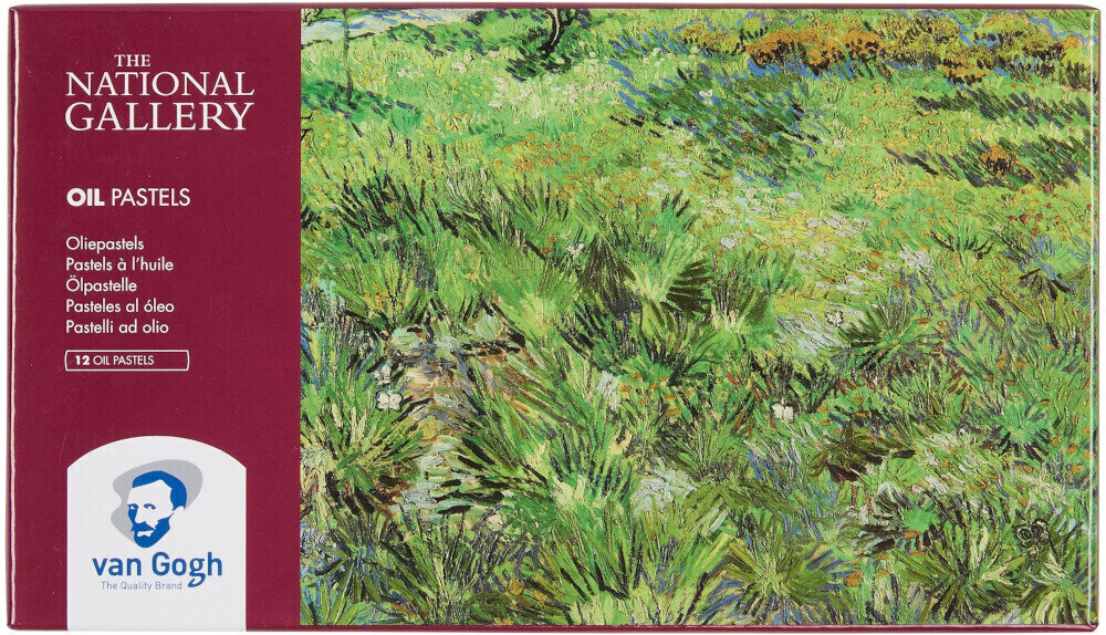 Oljni pastel Van Gogh The National Gallery Oil Pastel Set Komplet oljnih pastelov 12 kos