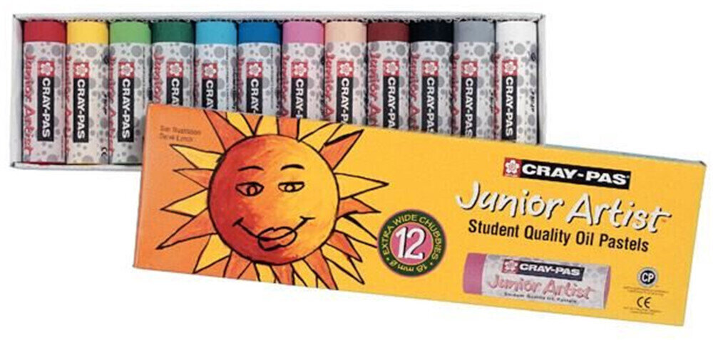 Λαδοπαστέλ Sakura Chubbies Junior Artist Set Σετ παστέλ λαδιού 12 τεμ.