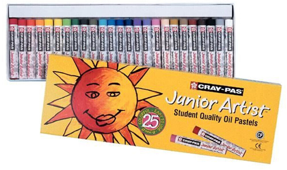 Масляна пастель Sakura Cray-Pas Junior Artist Set Набір олійних пастелей 25 Шт.