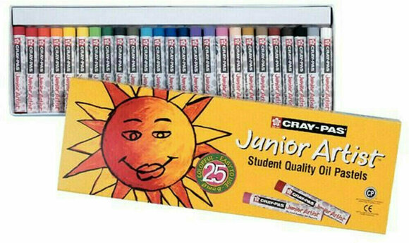 Масляна пастель Sakura Cray-Pas Junior Artist Set Набір олійних пастелей 25 Шт. - 1