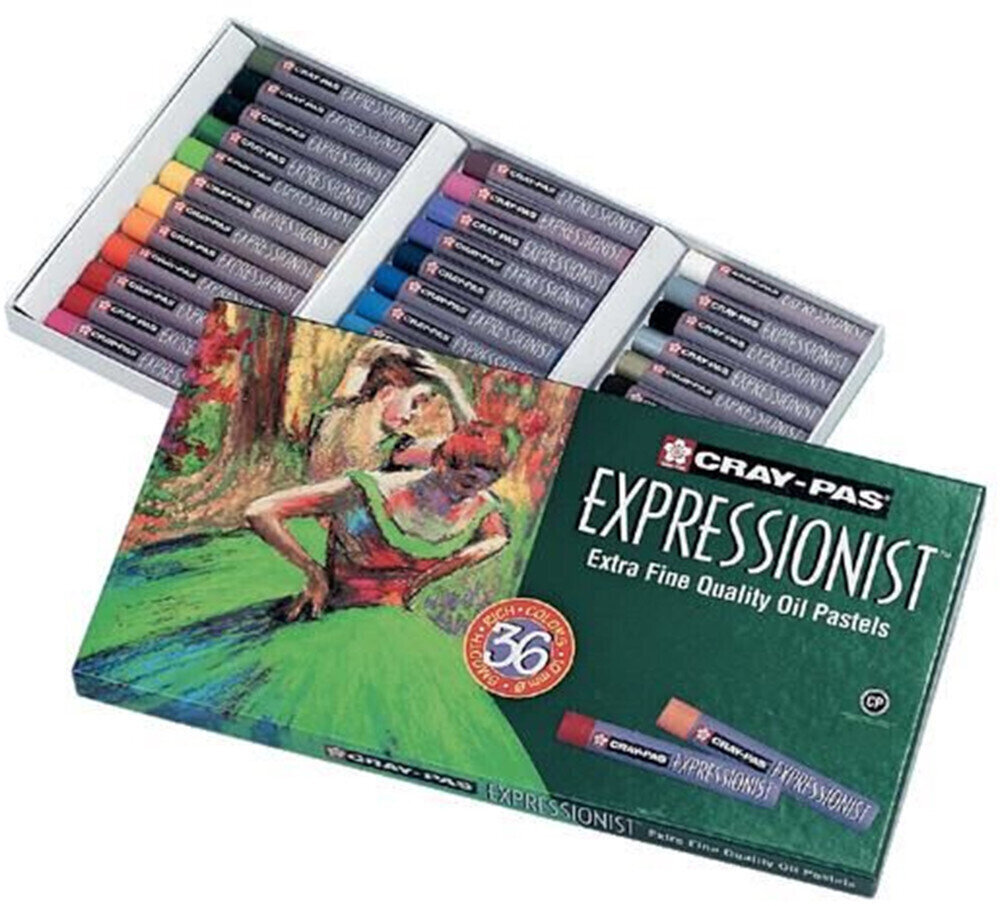 Öl-Pastell Sakura Cray-Pas Expressionist Set Ölpastellset 36 Stück