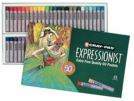 Pastel à l'huile Sakura Cray-Pas Expressionist Set Coffret de pastels à l'huile 50 pièces - 1