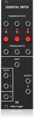 Modulares System Behringer 962 Sequential Switch Modulares System