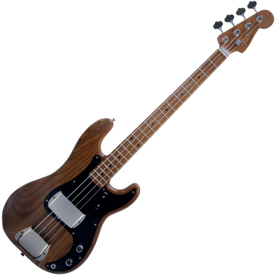 Elektrische basgitaar Fender Limited Edition ‘58 Precision Bass Roasted Ash MN Natural