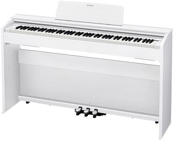 Digitális zongora Casio PX 870 White Wood Tone Digitális zongora
