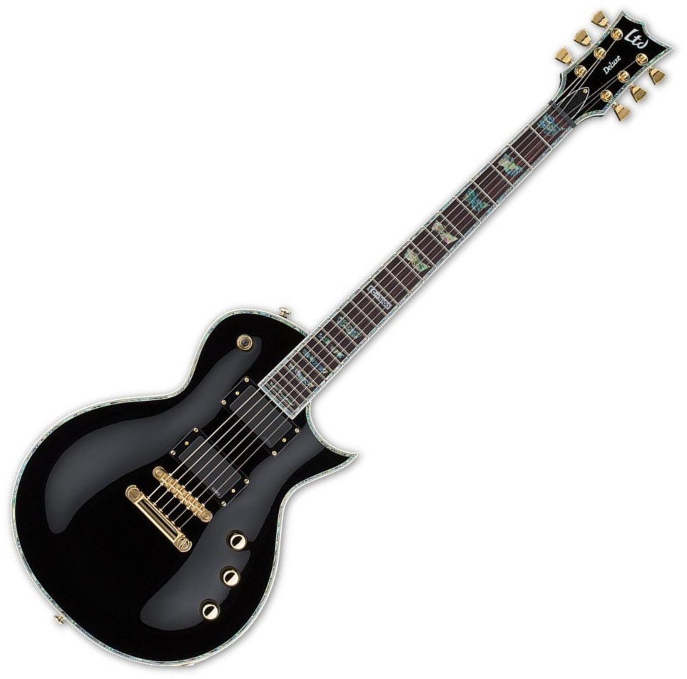Elektriska gitarrer ESP LTD EC-1000T Deluxe-Series Black