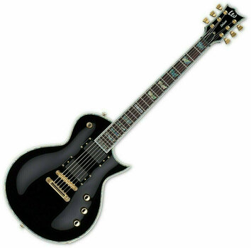Elektriska gitarrer ESP LTD EC-1000T Deluxe-Series Black - 1