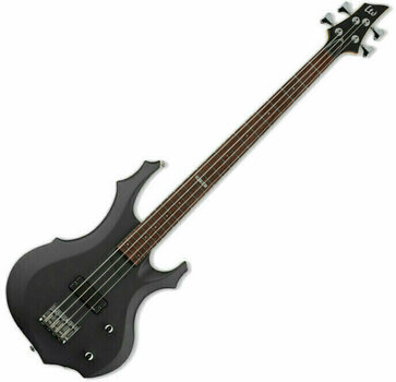 4-string Bassguitar ESP LTD F-54 Black Satin - 1
