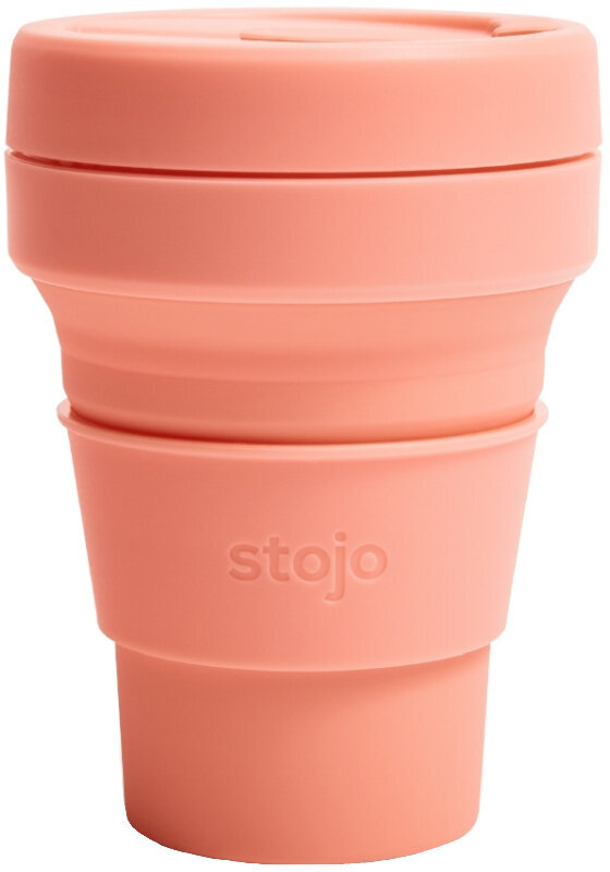 Eco Cup, lämpömuki Stojo Pocket Apricot 355 ml Mug