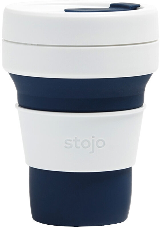 Thermo Mug, Cup Stojo Pocket Indigo 355 ml Mug