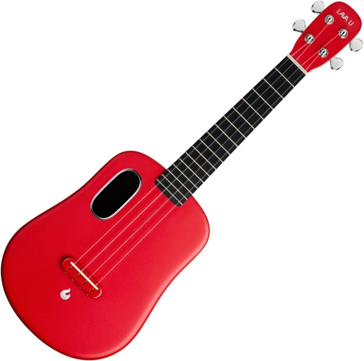 Lava Music Acoustic Koncertní ukulele Červená